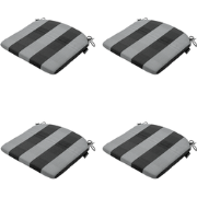 Madison -  Zitkussen Alice grey - Ca. 46x48 cm - Set van 4