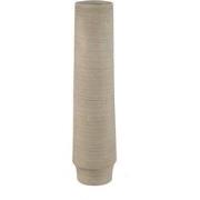 PTMD Vaas Zonna - 15x15x60 cm - Keramiek - Beige