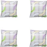 Madison -  Sierkussen Tess purple - Ca. 50x50 cm - Set van 4