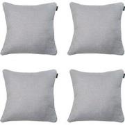 Madison -  Sierkussen Napels grey - Ca. 50x50 cm - Set van 4