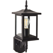 Beliani ANDAM - Tuin wandlamp-Zwart-IJzer