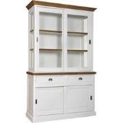 Etienne Vitrinekast  met 2x2 Schuifdeuren en 2 Laden – Ashford & Co