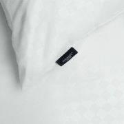 Zydante® Dekbedovertrek Emboss Squares 240x220 cm - Zilver Grijs - met...