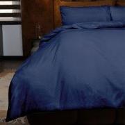 Zydante® Dekbedovertrek Emboss Rainbow 140x220 cm - Donkerblauw - met ...