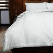 Zydante® Dekbedovertrek Emboss Rainbow 200x220 cm - Zilver Grijs - met...