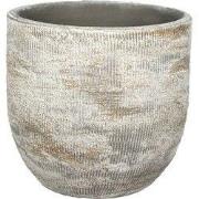 HS Potterie Bloempot Miami Grijs-Beige - L30xD13xH17