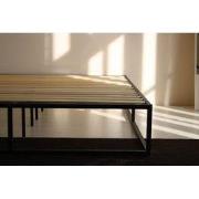 Metalen bed met latten - 180x200x30