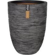 Vaas eleg laag rib NL 36x47 antraciet