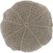Kussen Dora Dia. 45 cm chateau grey