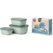 Multikom Cirqula rechthoekig 3-delige set (750 1500 3000) Nordic sage