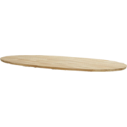 Prado ovaal teak tafelblad 240 x 115 cm Taste