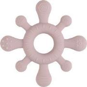 Baby's Only Siliconen baby bijtring - Bijtspeeltje blossom - Oud Roze