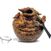 Villa Pottery  Roze vogel vaas Grenada  - D14xH16