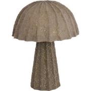 Light & Living - tafellamp - Christio - bruin - papier - schemerlamp -...