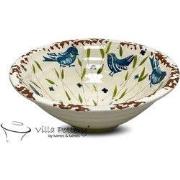 Villa Pottery  Blauwe Babette Bird Schaal - 11