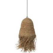 J-Line - Lampenkap Franjes Sisal Natuur - 31x31x37cm
