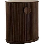 J-Line - Kast Reyi Mango Hout Donker Bruin - 91x57x101cm