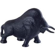 PTMD Decoratieve Standbeeld Ebeny - 23x9x12 cm - Aluminium - Zwart