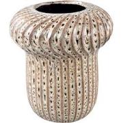 PTMD Bloempot Sindi - 22x22x24 cm - Keramiek - Bruin
