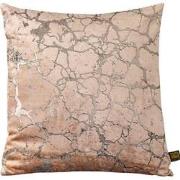 PTMD Sierkussen Kyleen - 50x3x50 cm - Fluweel - Goud