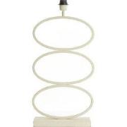 Light & Living - Lampvoet STELIUS - 33x17x59cm - Wit