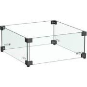 GoFire Glasombouw vierkant 42,5 x 42,5 cm | voor inbouwbrander 40 x 40...