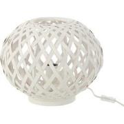 J-Line - Table Lamp Bamboo White - 32x32x28cm