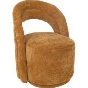 J-Line - Accent Stoel Textiel Oker - 64x66x80cm