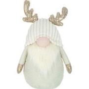 J-Line - Kabouter Gewei Textiel Beige Large - 28x15x53cm