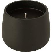 J-Line - Buitenkaars Cement Zwart Large - 48u - 20.5x20.5x16cm