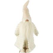 J-Line - Kabouter Gewatteerde Jas Textiel Creme/bruin Large - 35x22x88...