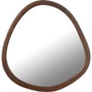 J-Line - Spiegel Whisp Mango Hout/mdf Bruin Large - 59x2.5x56cm