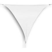 hanSe® Schaduwdoek Driehoek Waterdoorlatend 4,5x4,5x4,5 m Wit