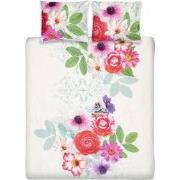 Ten Cate Katoensatijnen Dekbedovertrek - 200x200/220 - Sheila Multi