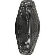 Light & Living - wandlamp - Mataka - zwart - rotan - E27 - 1860012