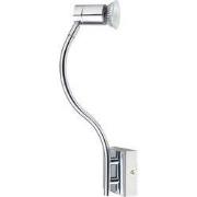 RIVERA 1xGU10 5W dimbare LED Chroom IP44