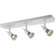 SONAR II wit 3x 5W LED GU10 dimbaar incl.
