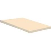 H&D Topper Hoeslaken - 100% Jersey Katoen - 90x200 cm - Tot 15cm matra...