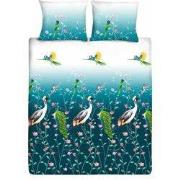 Ten Cate Katoenen Tweepersoons Dekbedovertrek - 200x200/220 - Marit Bl...