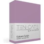 Ten Cate 100% Katoensatijnen Hoeslaken - 180x220 - Lavendel Paars