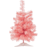 Artifical Tree - Xmas Tree with led lights - Pink - 50cm