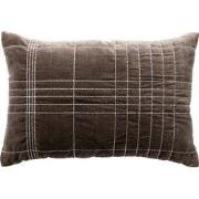 Dutch Decor SELAH - sierkussen 40x60 cm - velvet - 100% katoen - taupe...