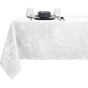 Unique Living - Tafelkleed Rody - 150x250cm - White