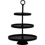 Light & Living - Etagere LUTEK - Ø32x48cm - Zwart