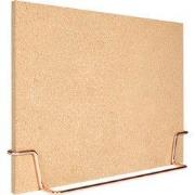 QUVIO Staande memo/kurkbord met prikkers en houder in rosé goud