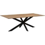Livingfurn - Eetkamertafel Oslo - Acasia Hout  - Bruine   - 200 cm