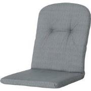Madison Kussen - Kuip Hoog - Basic Grey - 45x96 - Grijs