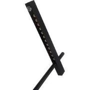 Alex zwarte vloerlamp dimbaar LED  7,5W 3000K