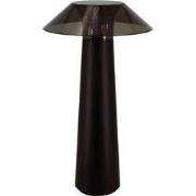 FAR LED tafellamp 1,6W 170Lm IP44, herlaadbaar, batterij incl, zwart