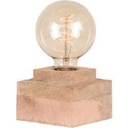 LABEL51 Tafellamp Block - Rough - Mangohout